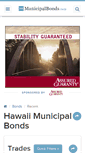 Mobile Screenshot of hawaii.municipalbonds.com