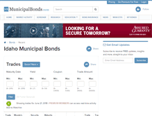 Tablet Screenshot of idaho.municipalbonds.com