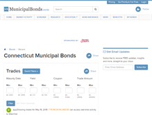 Tablet Screenshot of connecticut.municipalbonds.com