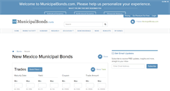 Desktop Screenshot of newmexico.municipalbonds.com