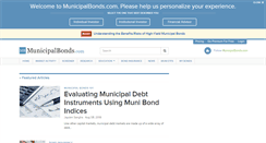 Desktop Screenshot of my.municipalbonds.com