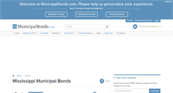 Desktop Screenshot of mississippi.municipalbonds.com