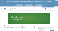 Desktop Screenshot of massachusetts.municipalbonds.com