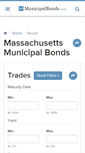 Mobile Screenshot of massachusetts.municipalbonds.com