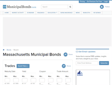 Tablet Screenshot of massachusetts.municipalbonds.com