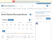 Tablet Screenshot of northdakota.municipalbonds.com