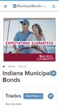 Mobile Screenshot of indiana.municipalbonds.com