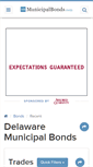 Mobile Screenshot of delaware.municipalbonds.com